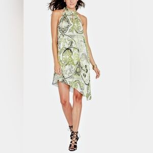 Rachel Rachel Roy Paisley Print Asymmetrical Hem Party Shift Dress size S